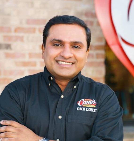 AJ KumaranCo-CEO & COO, Raising Cane’s